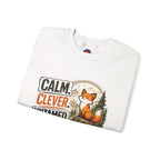 Calm Clever Untamed/Heavy Blend™ Crewneck Sweatshirt