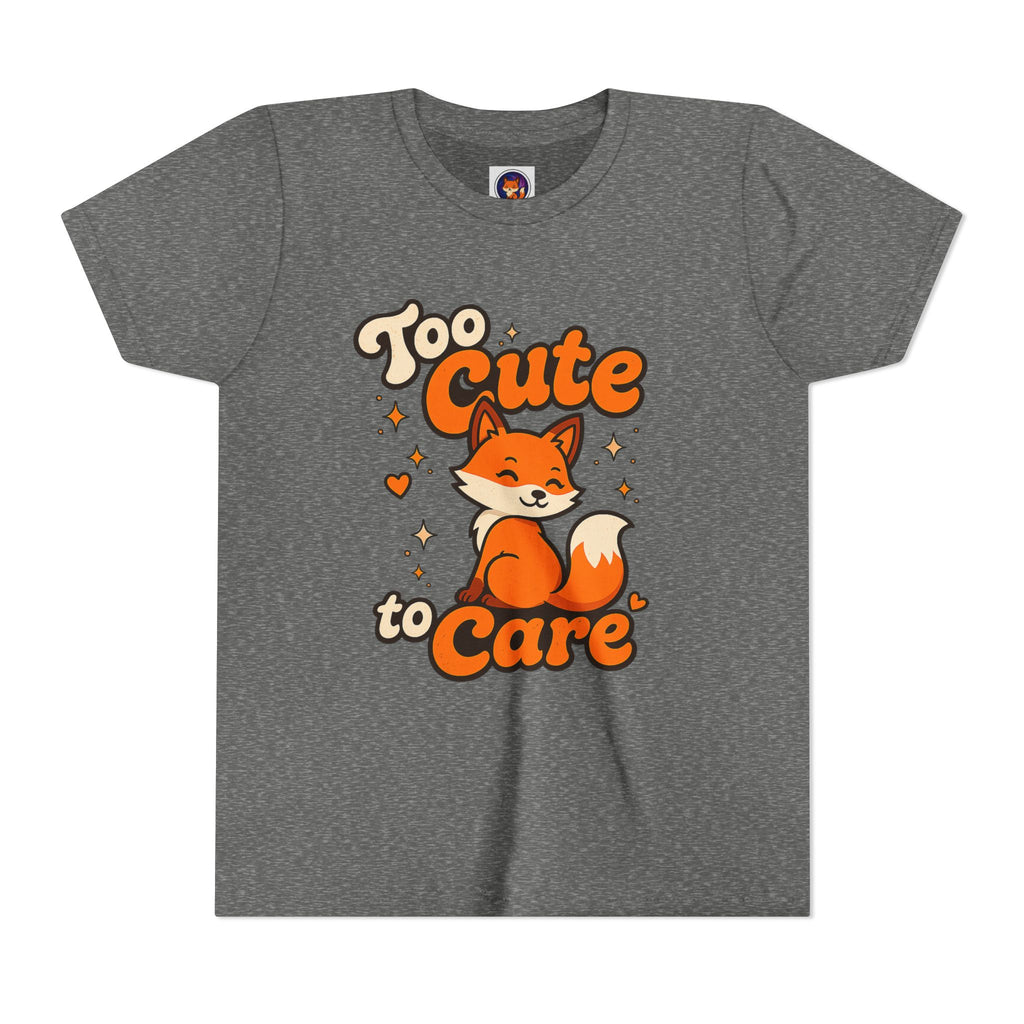 Too Cute To Care/Youth Short Sleeve Tee