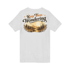 Leave A Little Mystery/Jersey Short Sleeve V-Neck Tee