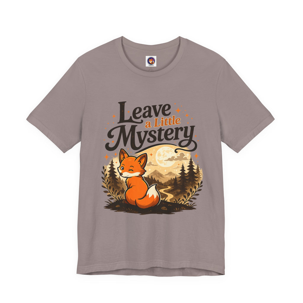Leave A Little Mystery/Jersey Short Sleeve Tee