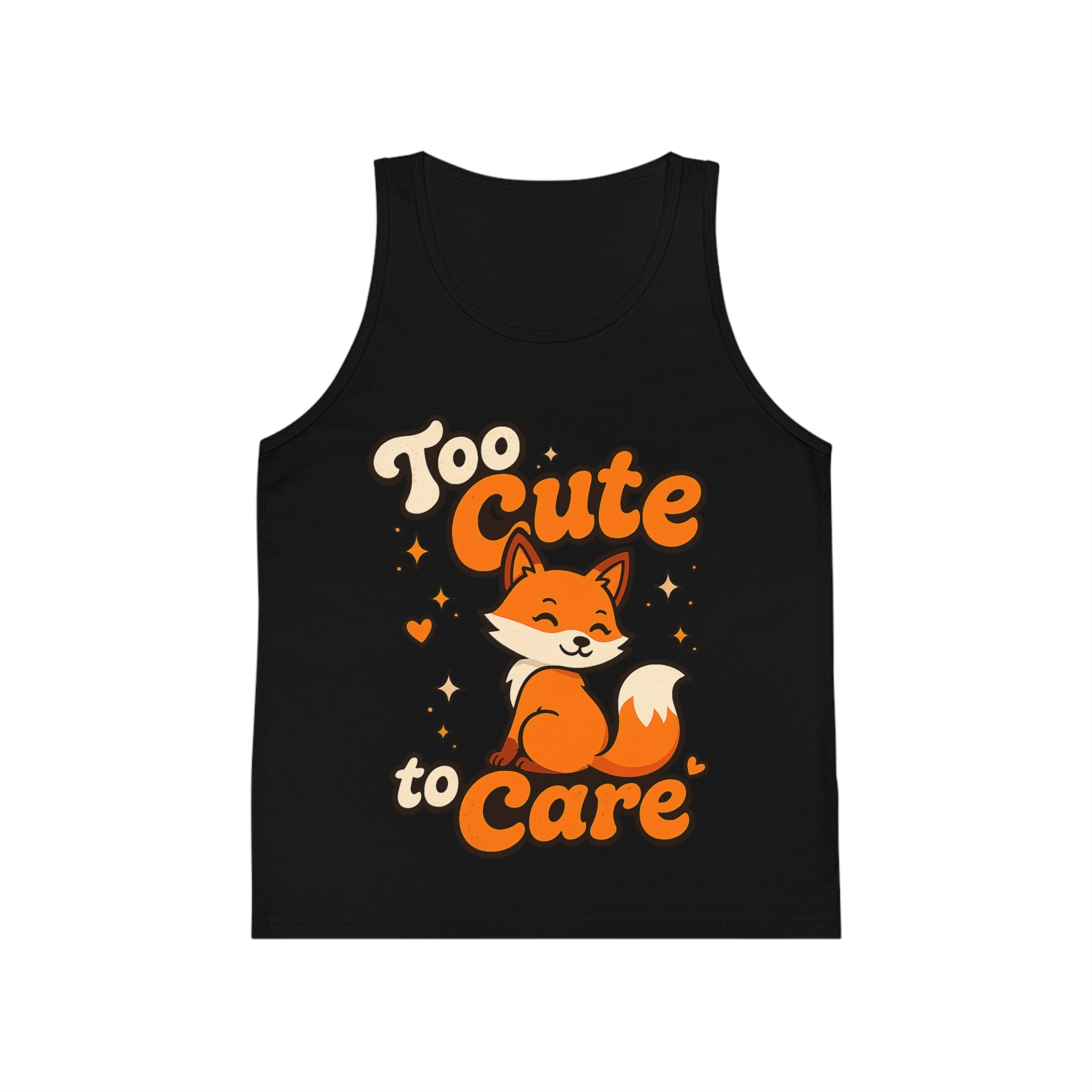 Too Cute To Care/Kid's Jersey Tank Top