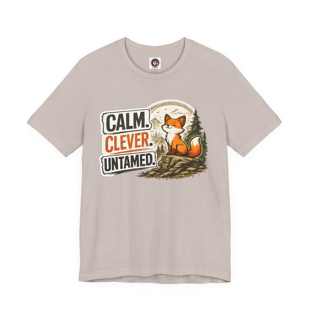 Calm Clever Untamed/Jersey Short Sleeve Tee