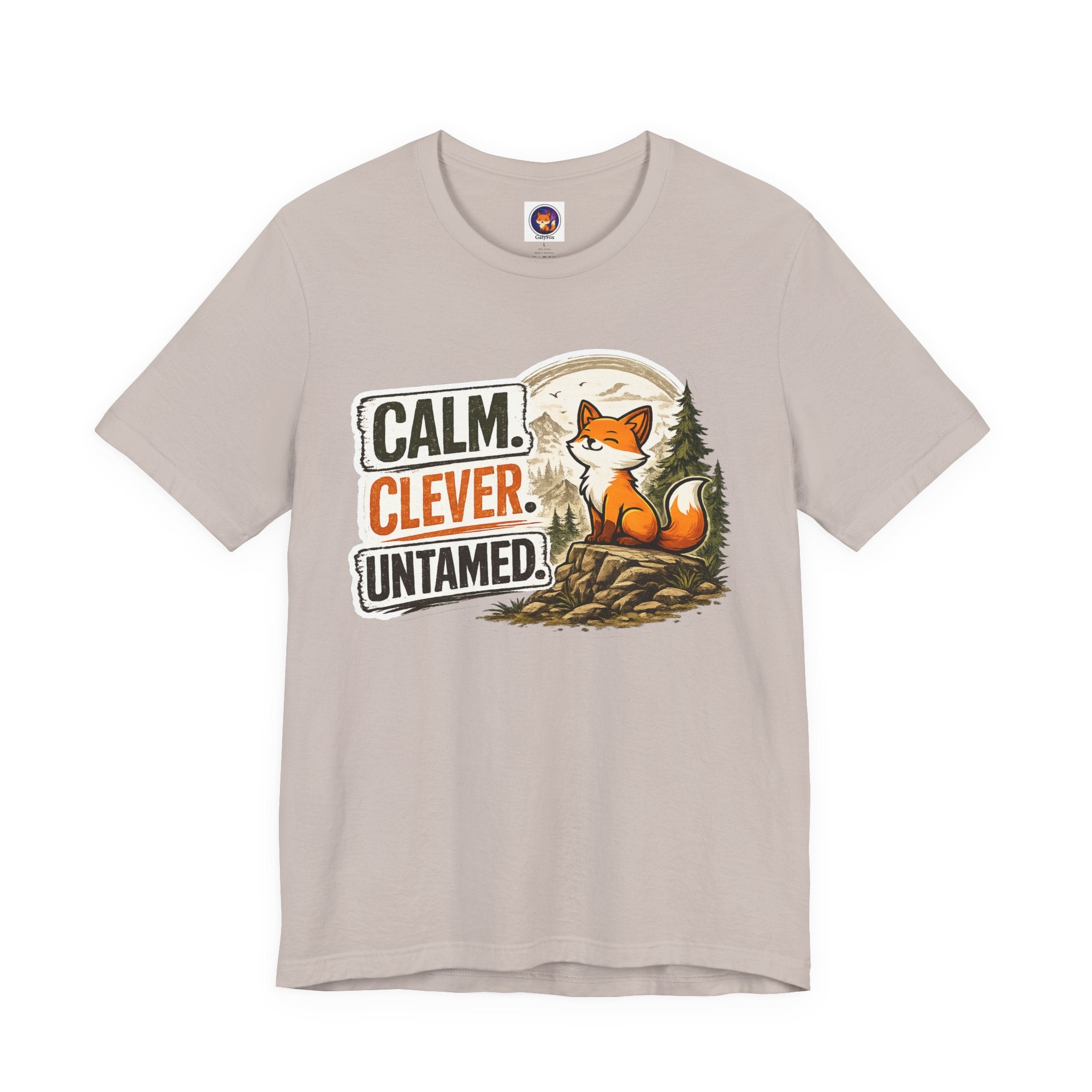 Calm Clever Untamed/Jersey Short Sleeve Tee