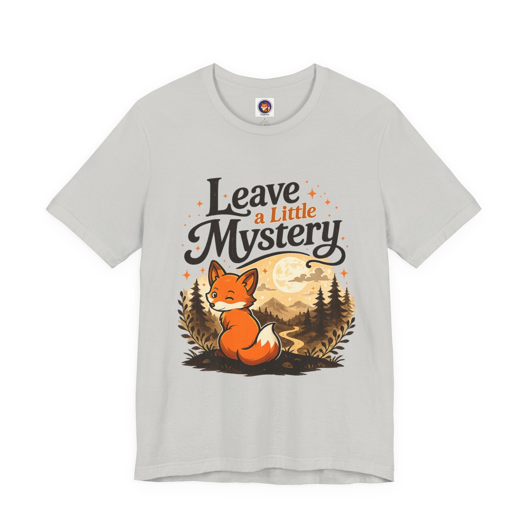 Leave A Little Mystery/Jersey Short Sleeve Tee