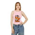 I Do Bite/Micro Rib Racer Tank Top