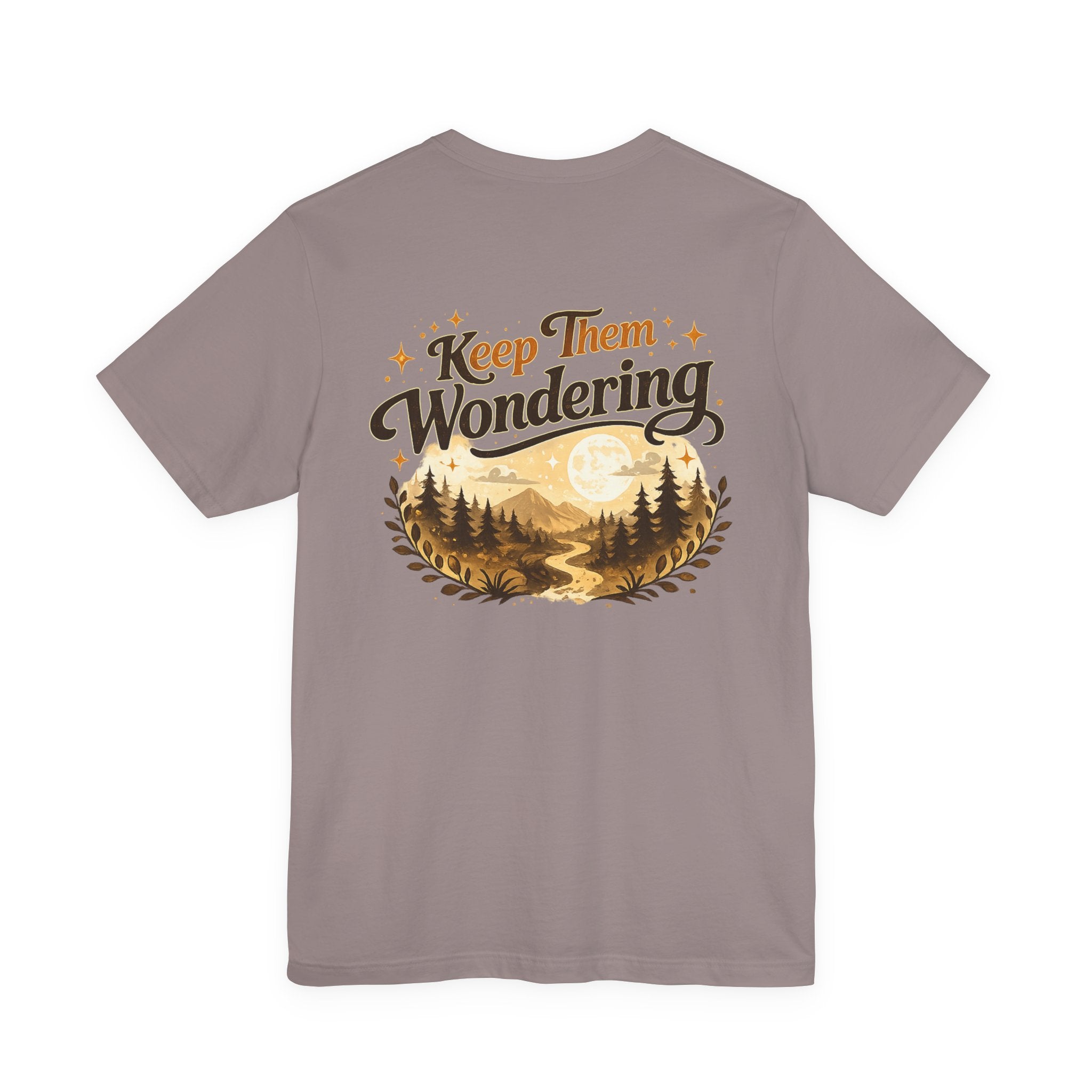 Leave A Little Mystery/Jersey Short Sleeve Tee