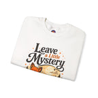 Leave A Little Mystery/Heavy Blend™ Crewneck Sweatshirt