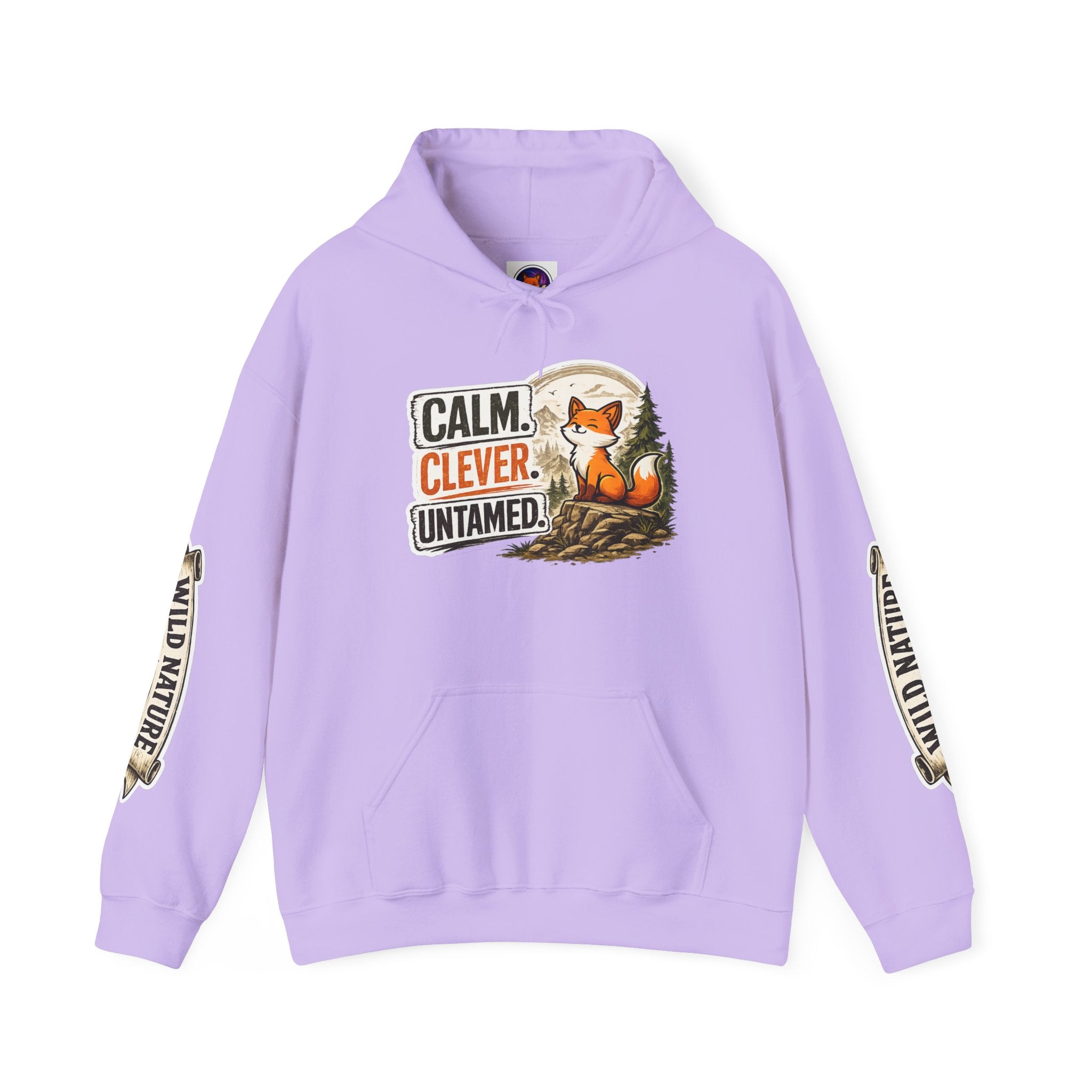 Calm Clever Untamed/Heavy Blend™ Hooded Sweatshirt
