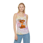 Too Cute To Care/Racerback Tank Top