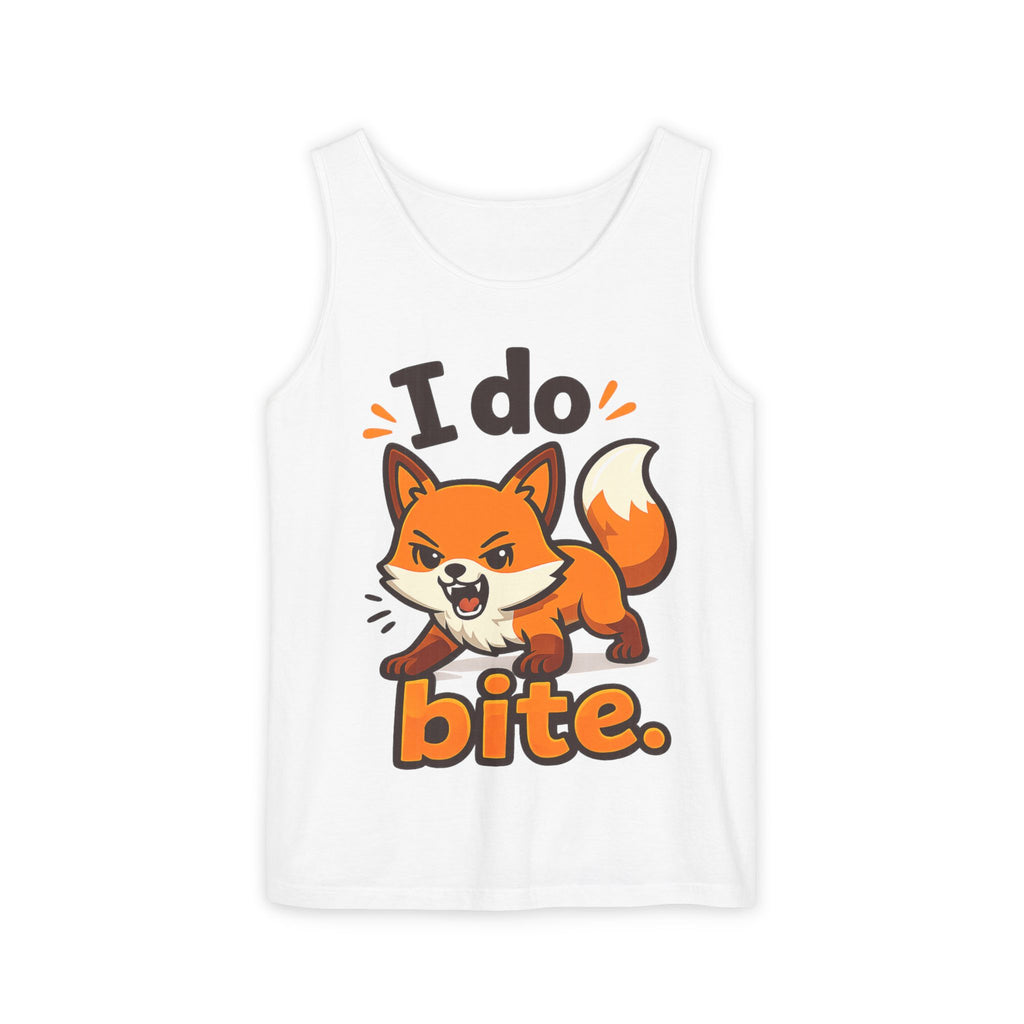 I Do Bite/Garment-Dyed Tank Top