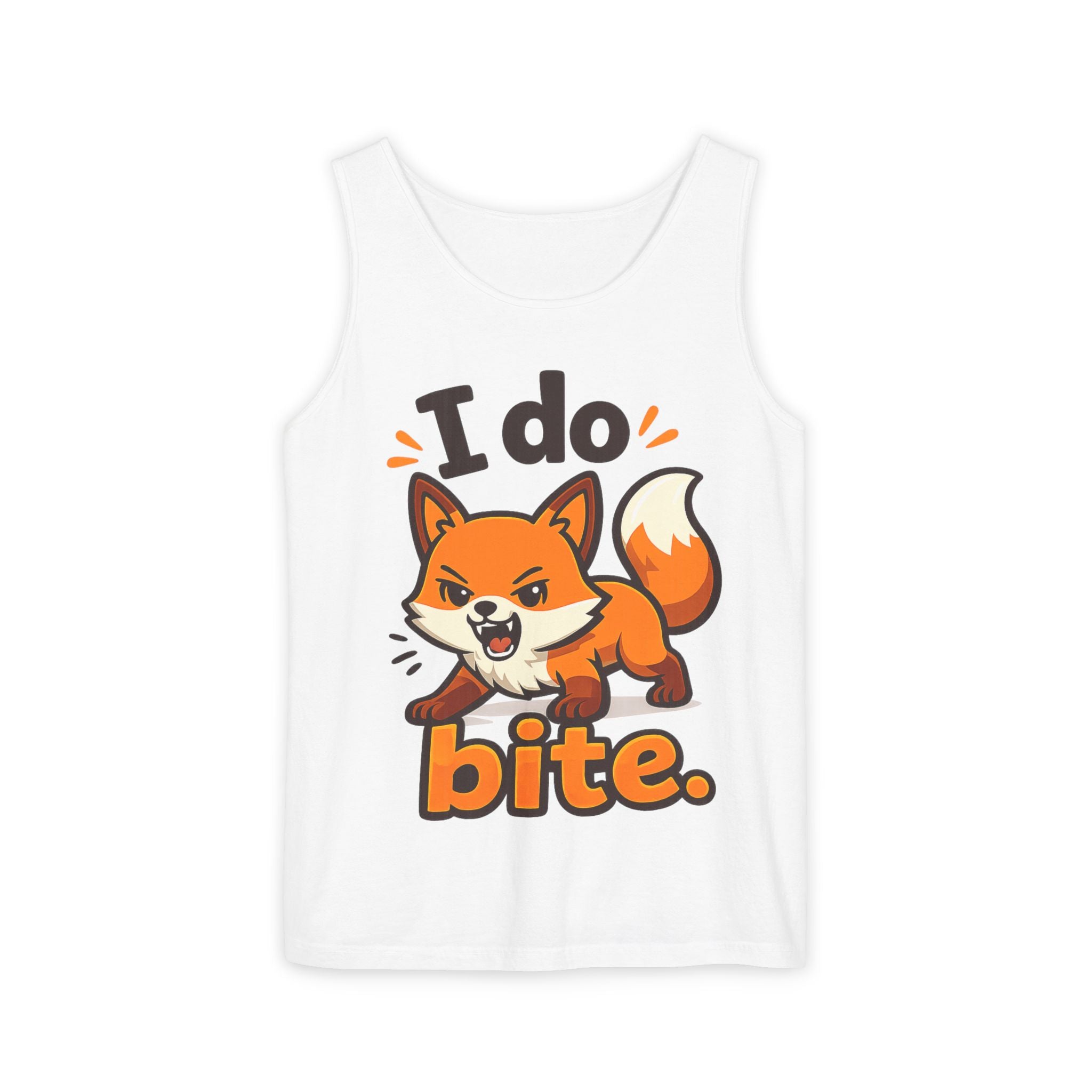 I Do Bite/Garment-Dyed Tank Top