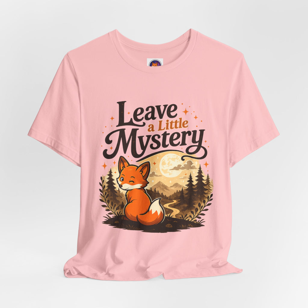 Leave A Little Mystery/Jersey Short Sleeve Tee