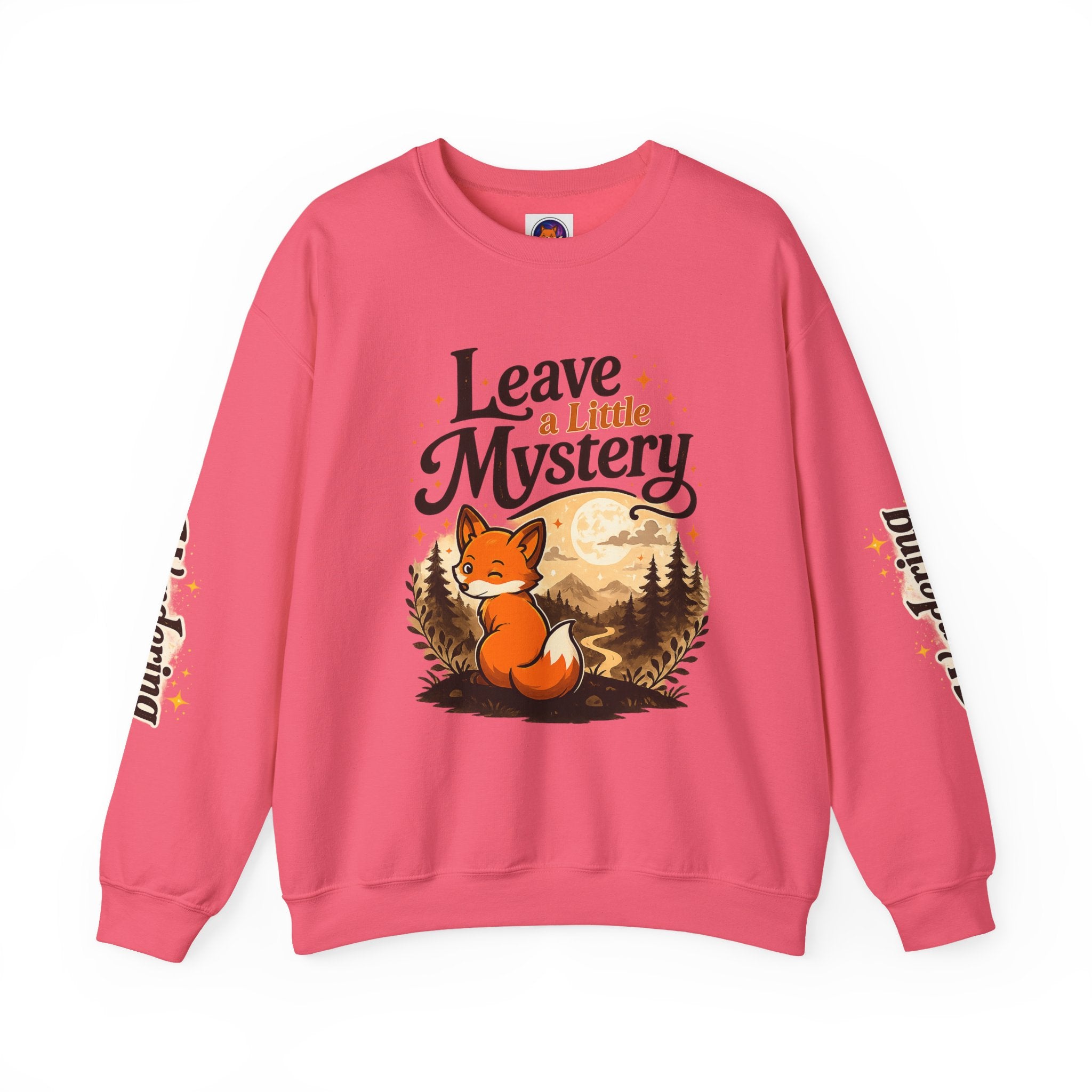 Leave A Little Mystery/Heavy Blend™ Crewneck Sweatshirt