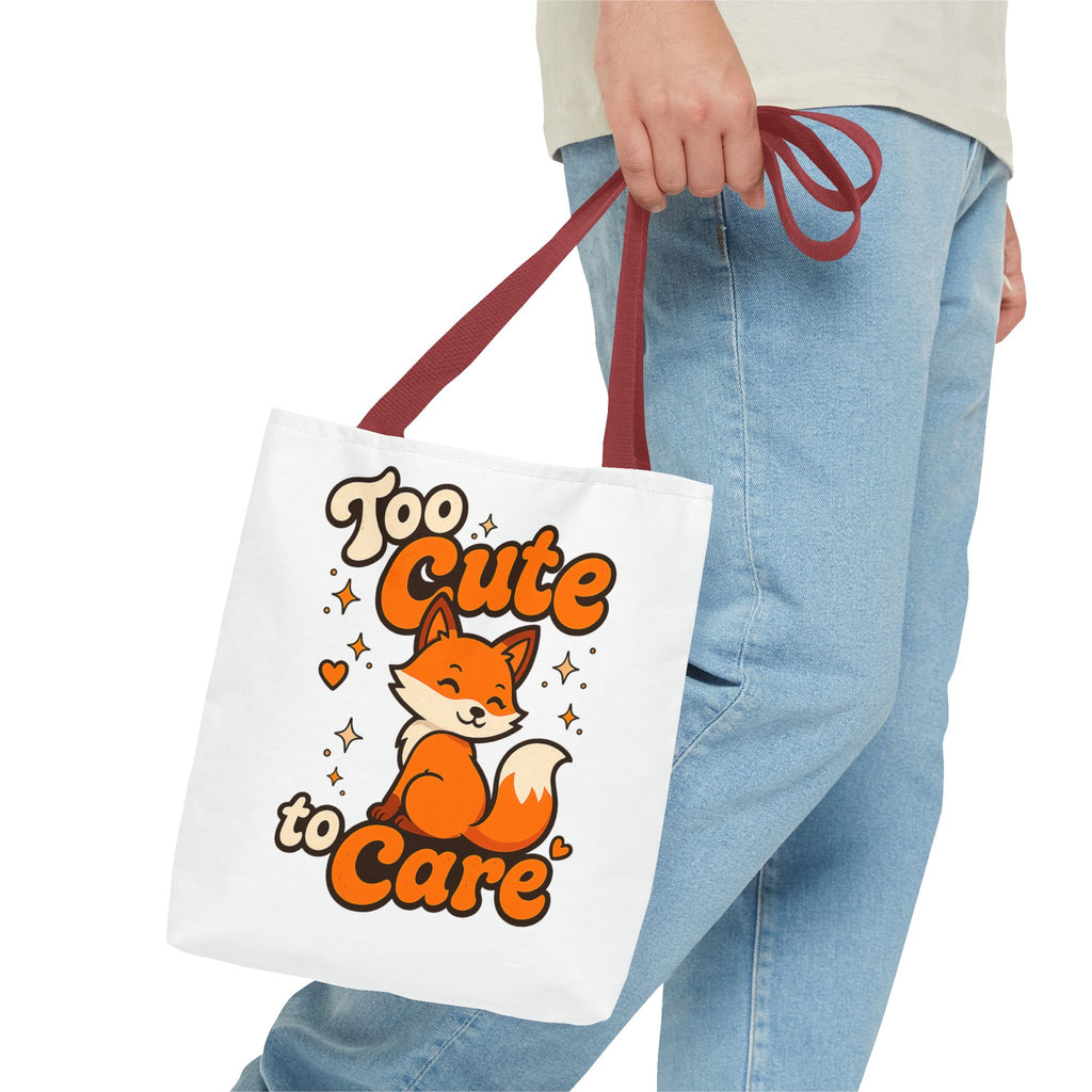 Too Cute Too Care/Tote Bag (AOP)