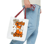 Too Cute Too Care/Tote Bag (AOP)