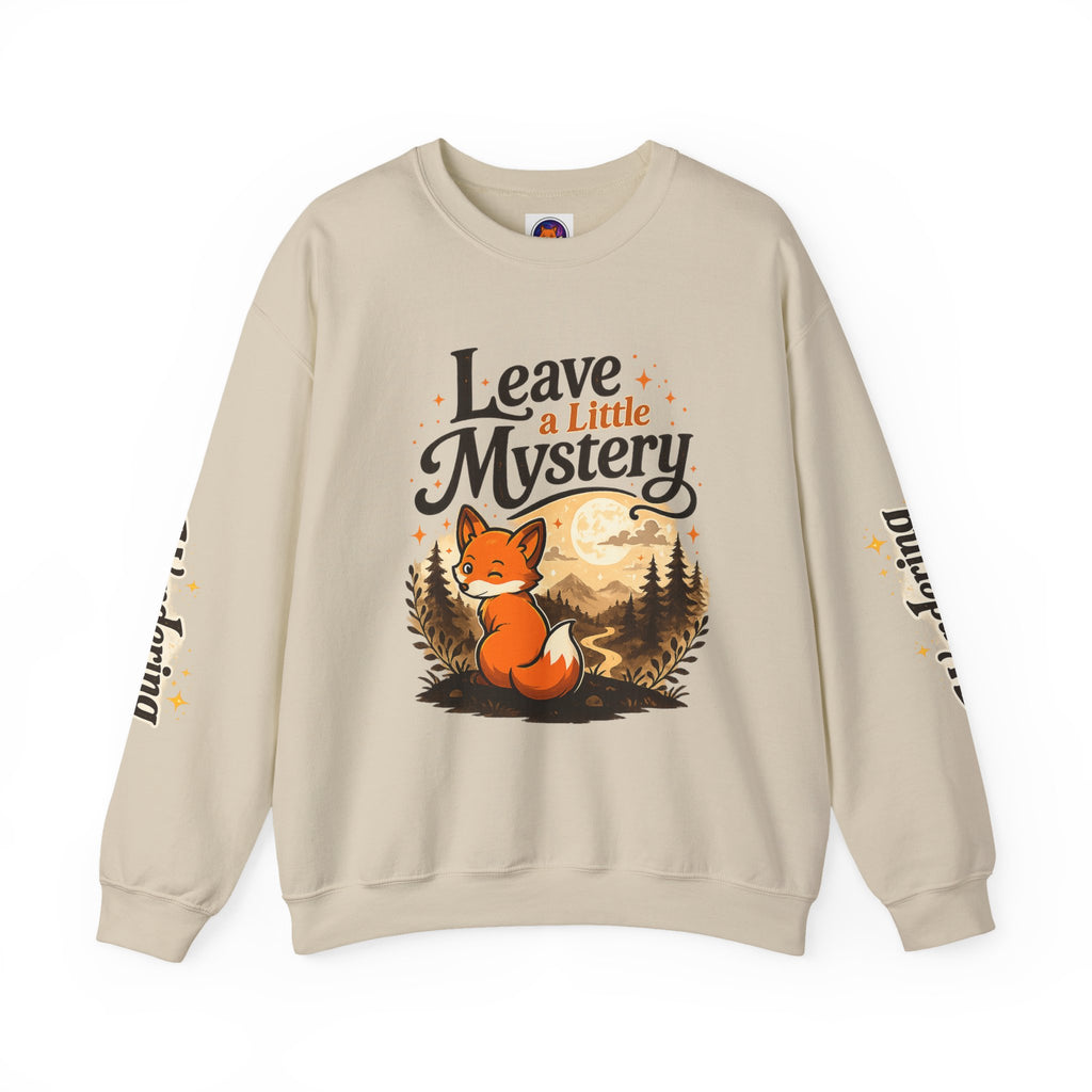 Leave A Little Mystery/Heavy Blend™ Crewneck Sweatshirt