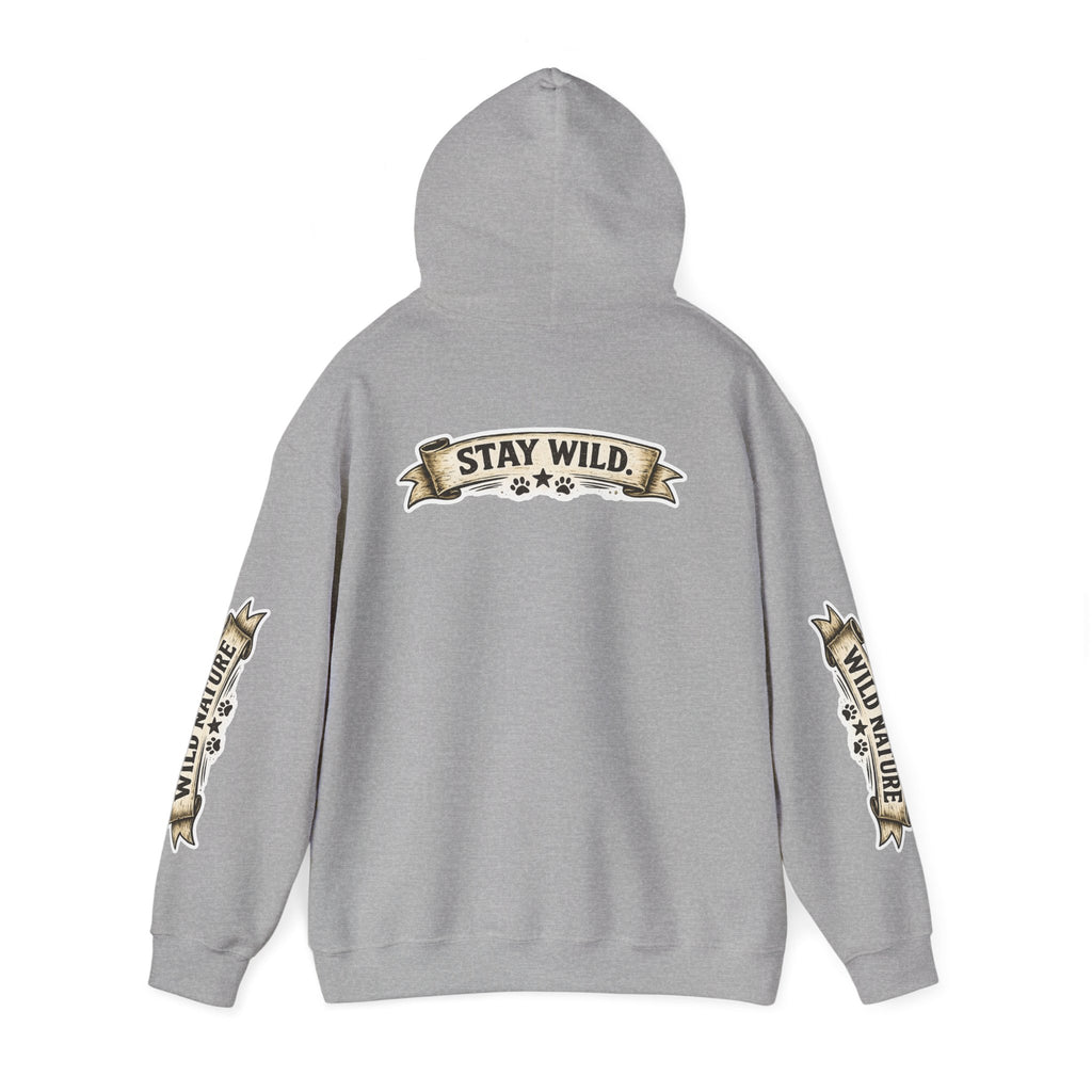 Calm Clever Untamed/Heavy Blend™ Hooded Sweatshirt