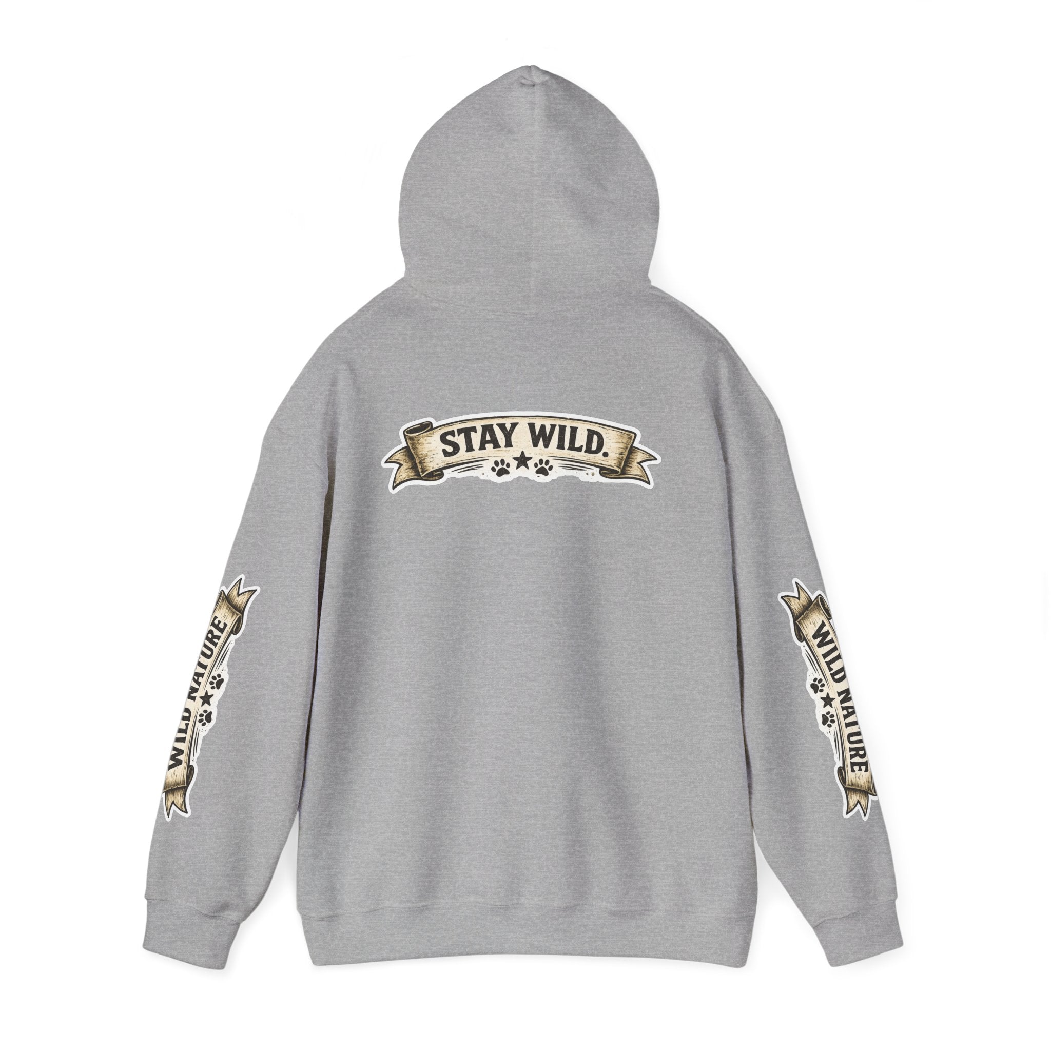 Calm Clever Untamed/Heavy Blend™ Hooded Sweatshirt