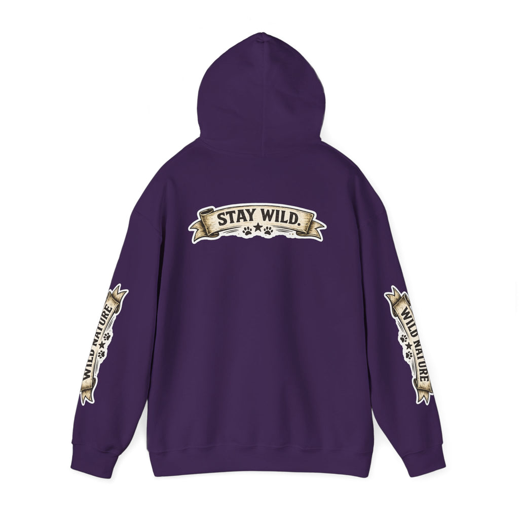 Calm Clever Untamed/Heavy Blend™ Hooded Sweatshirt