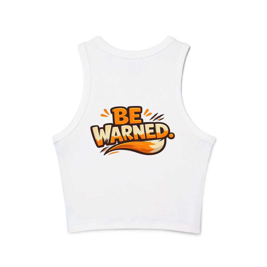 I Do Bite/Micro Rib Racer Tank Top