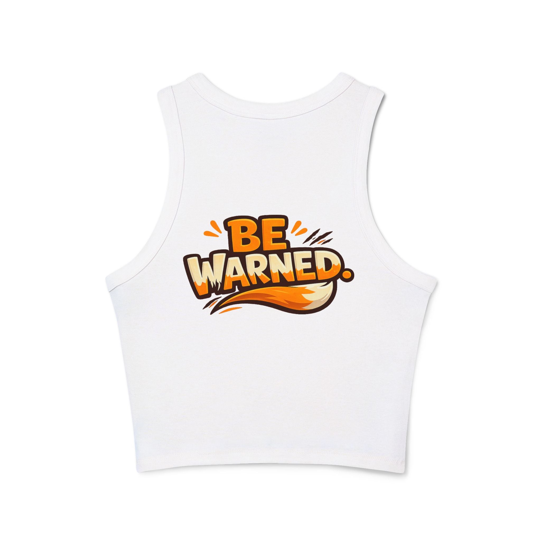 I Do Bite/Micro Rib Racer Tank Top