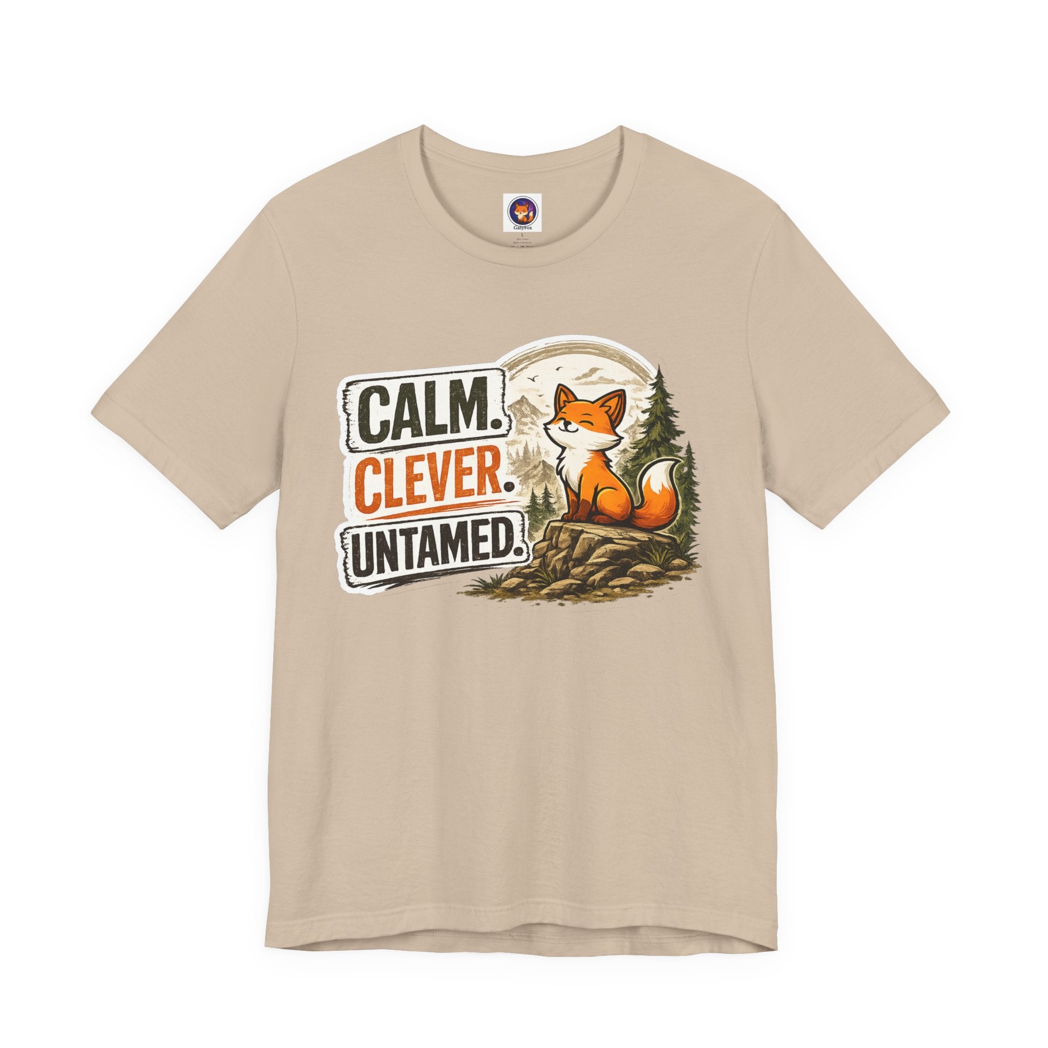 Calm Clever Untamed/Jersey Short Sleeve Tee