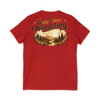 Leave A Little Mystery/Jersey Short Sleeve V-Neck Tee