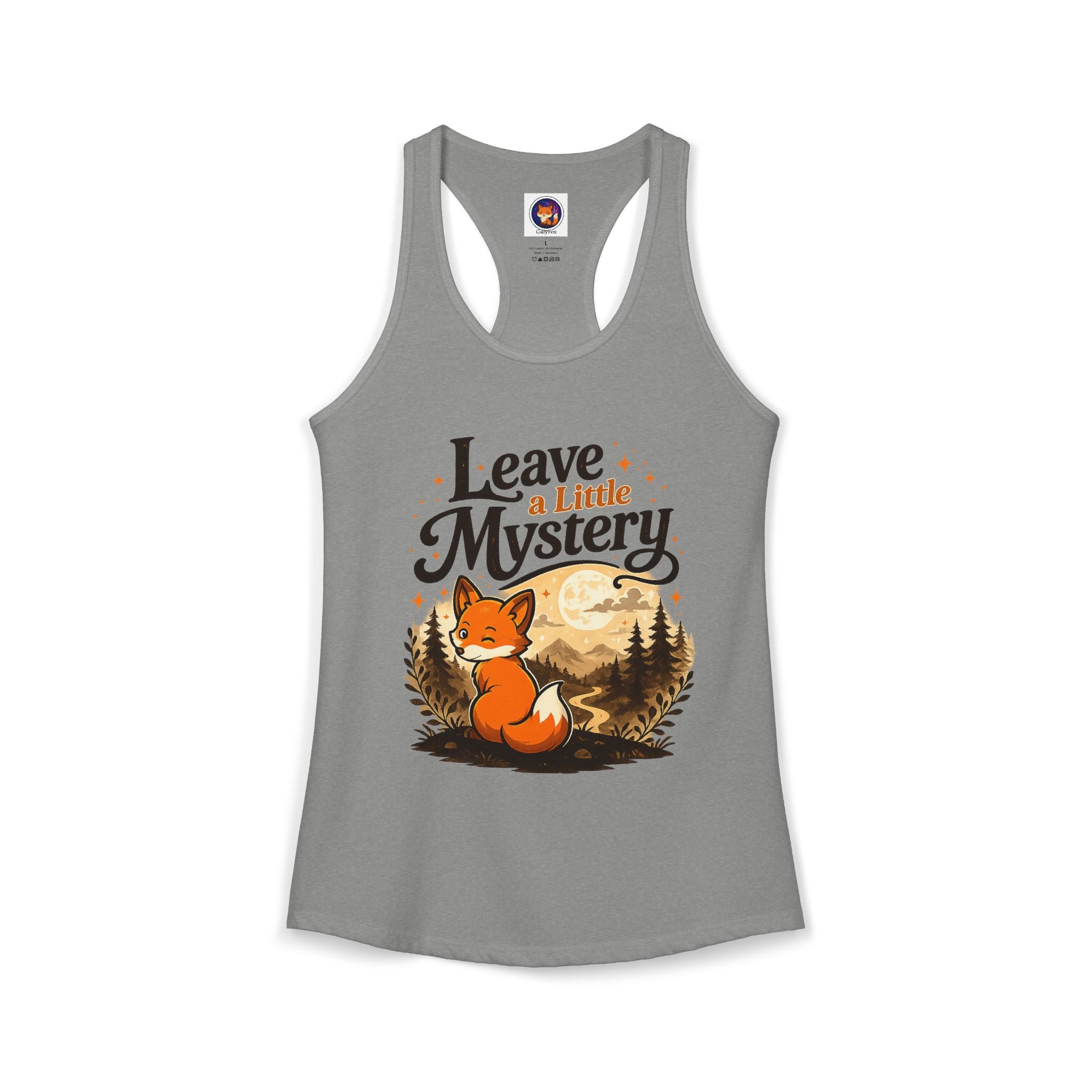 Leave A Little Mystery/Ideal Racerback Tank