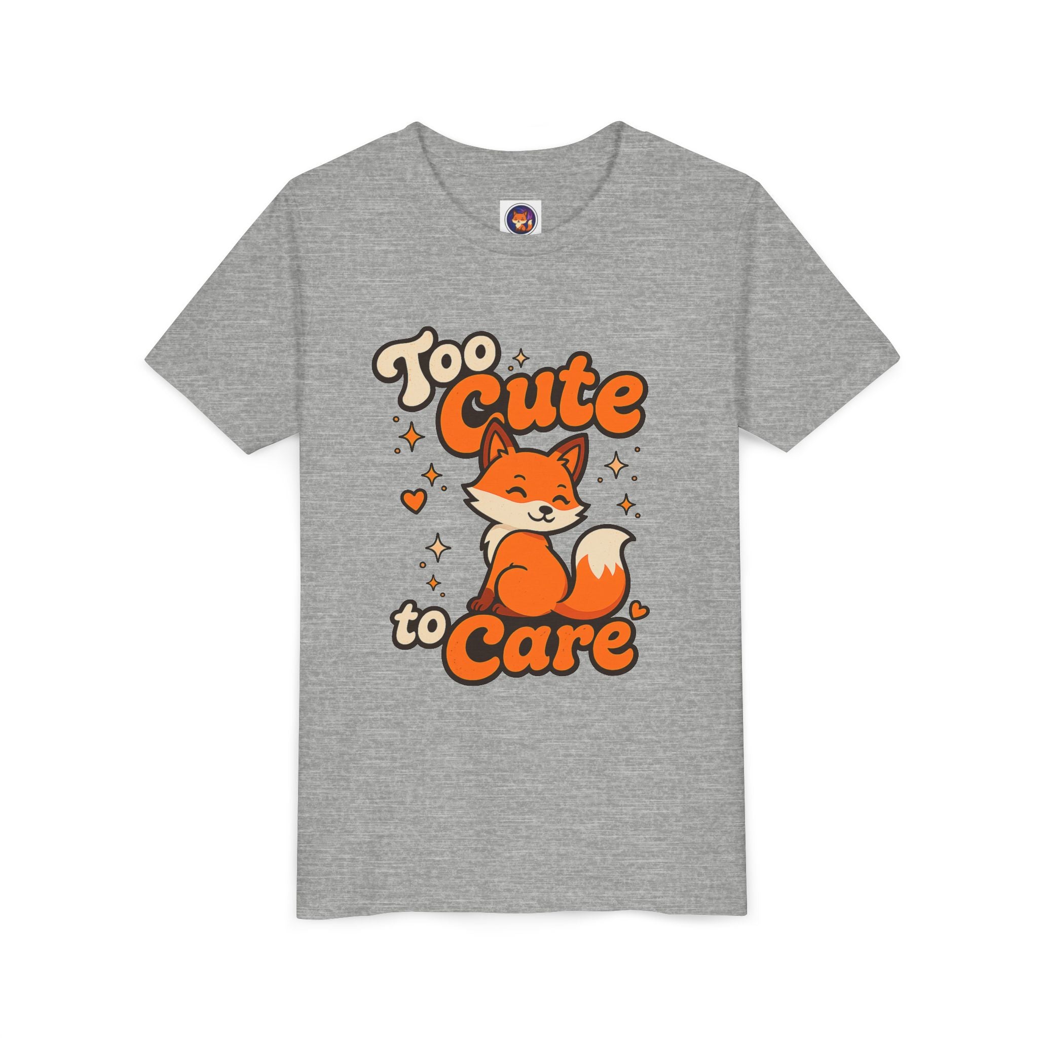 Too Cute To Care/Youth Short Sleeve Tee