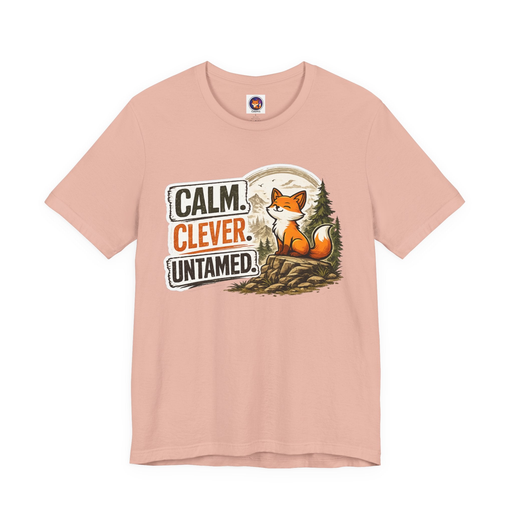 Calm Clever Untamed/Jersey Short Sleeve Tee