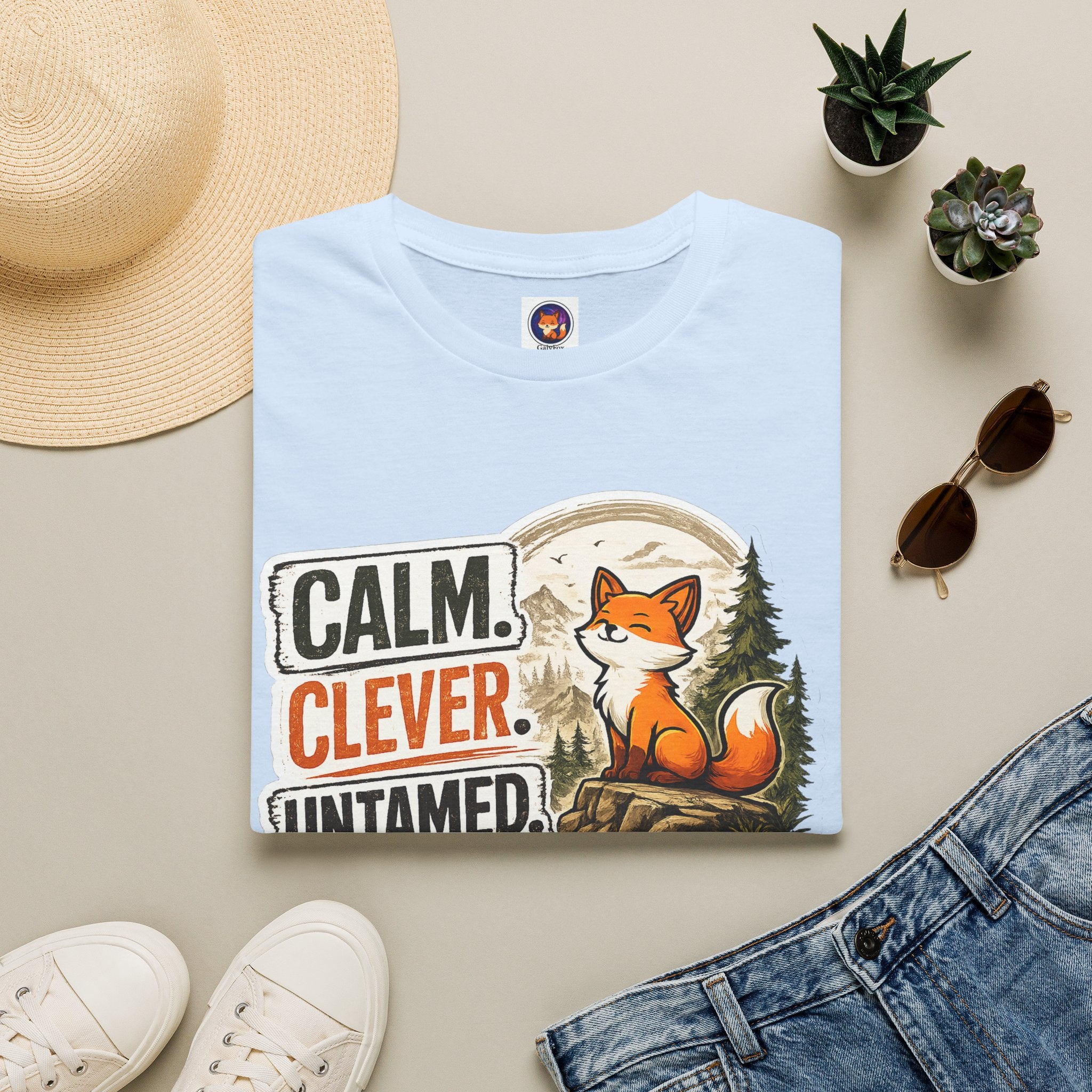 Calm Clever Untamed/Softstyle T-Shirt