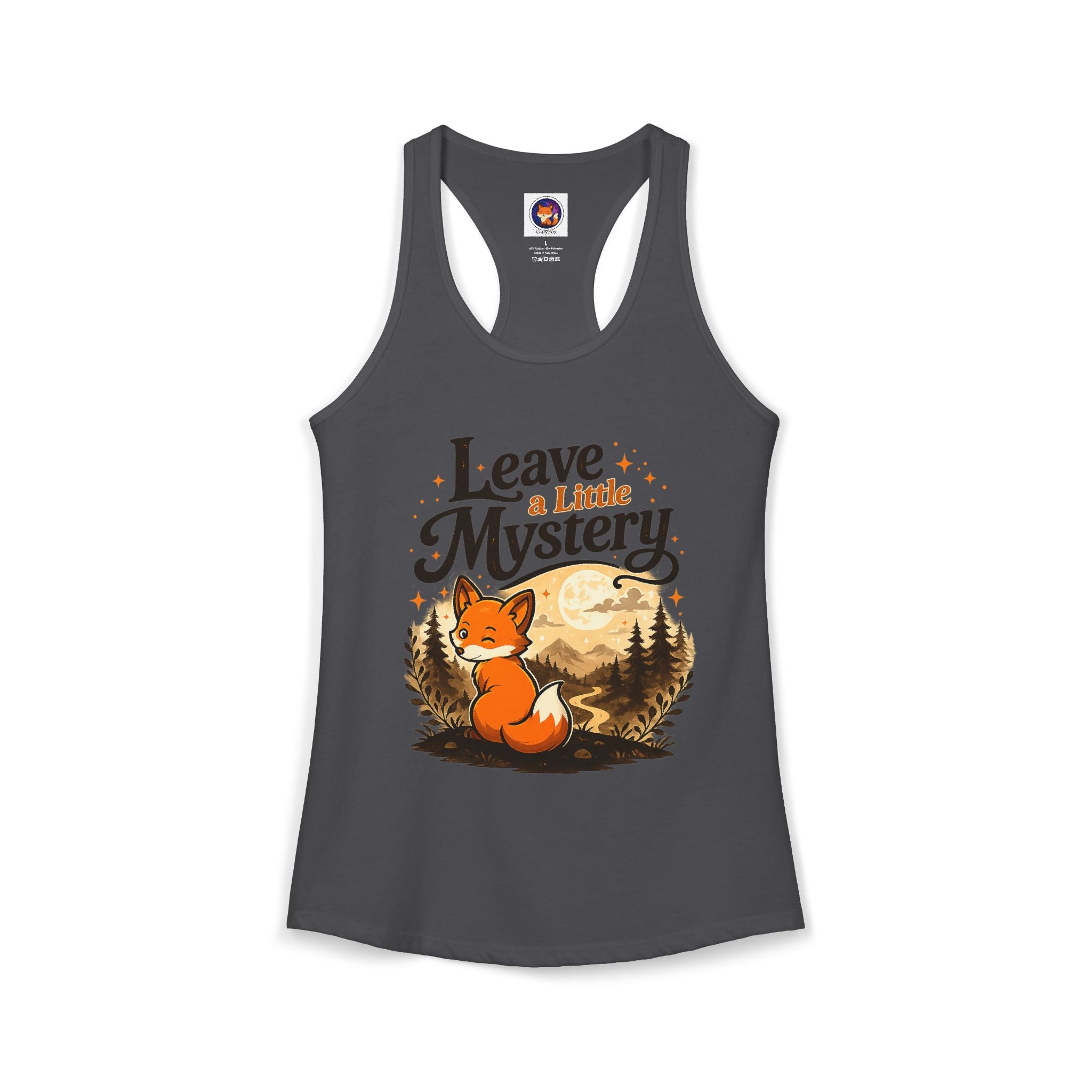 Leave A Little Mystery/Ideal Racerback Tank