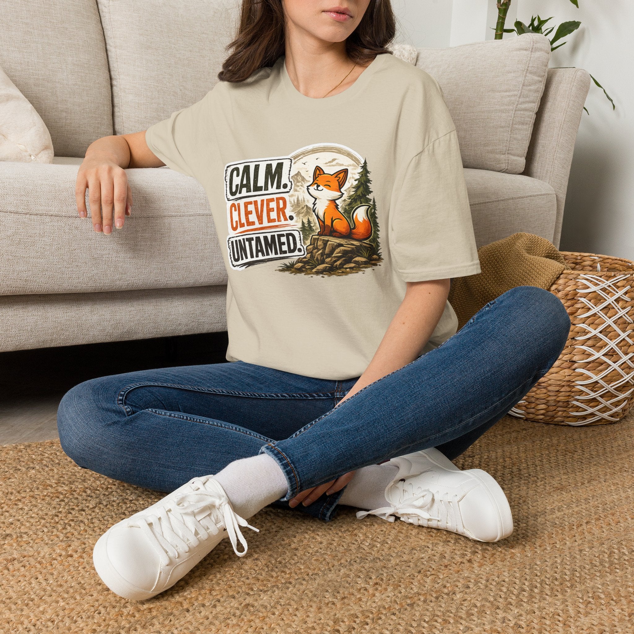 Calm Clever Untamed/Softstyle T-Shirt