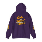 Too Cute To Care/Heavy Blend™ Hooded Sweatshirt