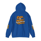 Too Cute To Care/Heavy Blend™ Hooded Sweatshirt