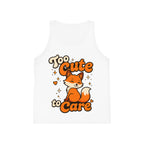 Too Cute To Care/Kid's Jersey Tank Top