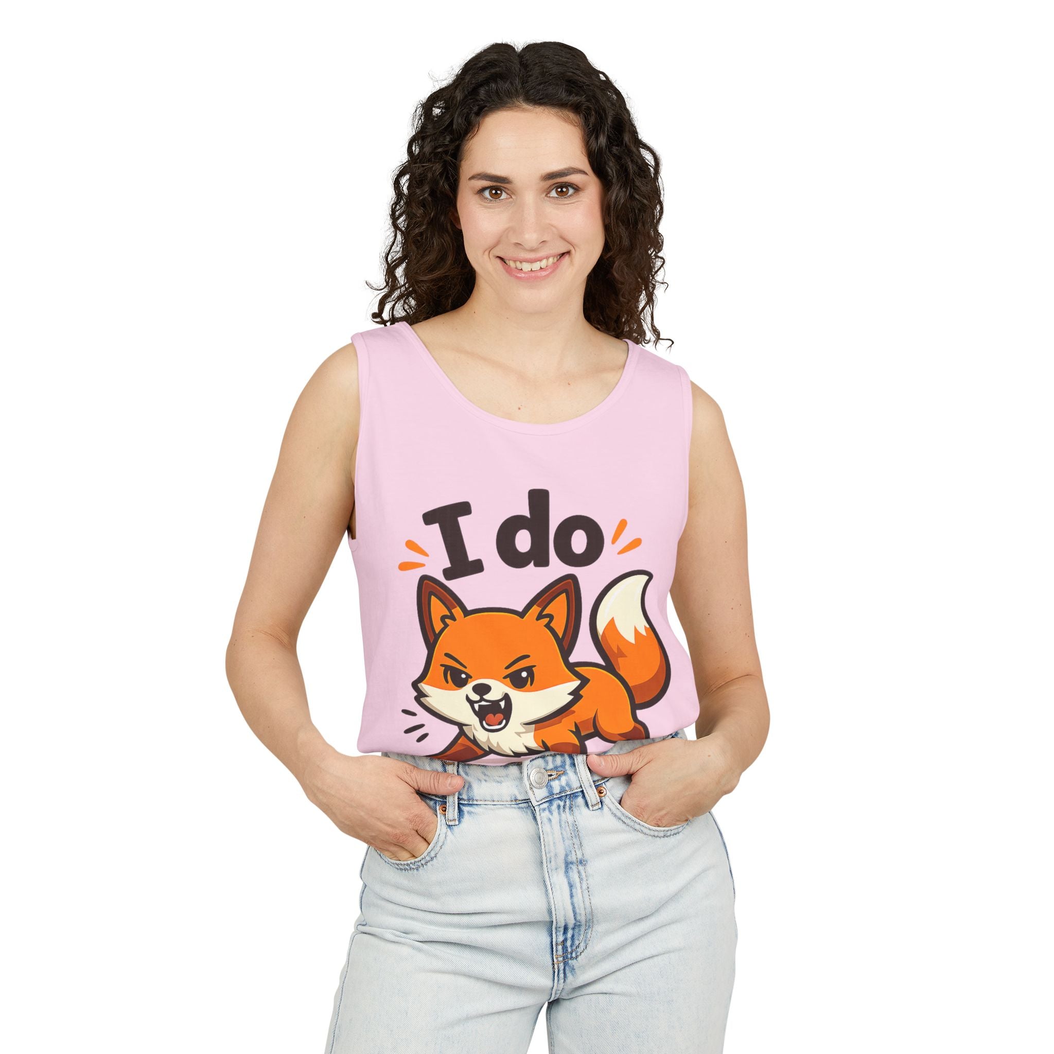 I Do Bite/Garment-Dyed Tank Top
