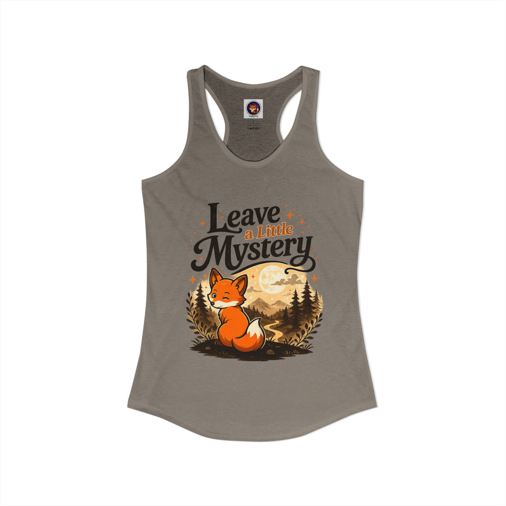 Leave A Little Mystery/Ideal Racerback Tank