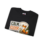 Calm Clever Untamed/Heavy Blend™ Crewneck Sweatshirt