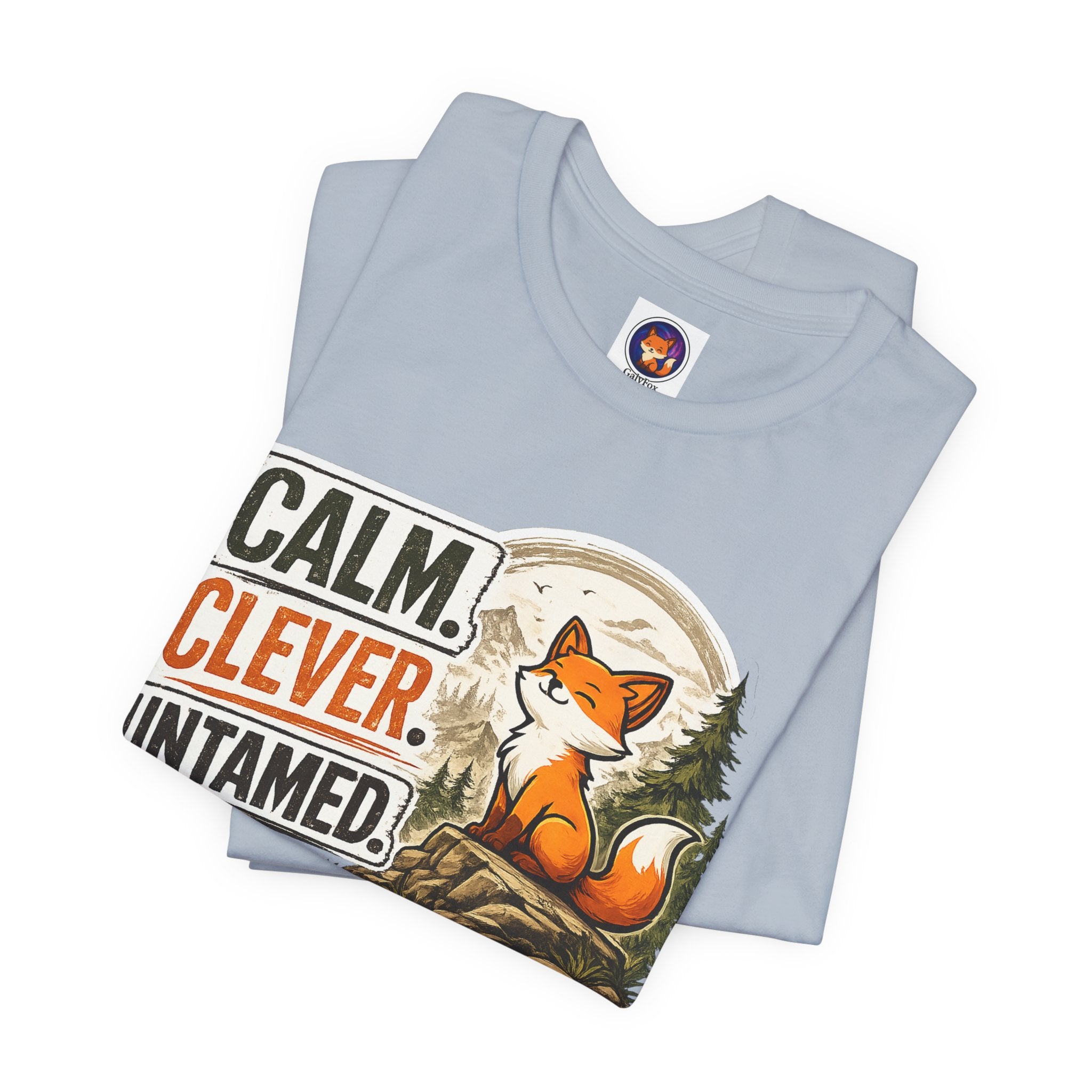 Calm Clever Untamed/Jersey Short Sleeve Tee
