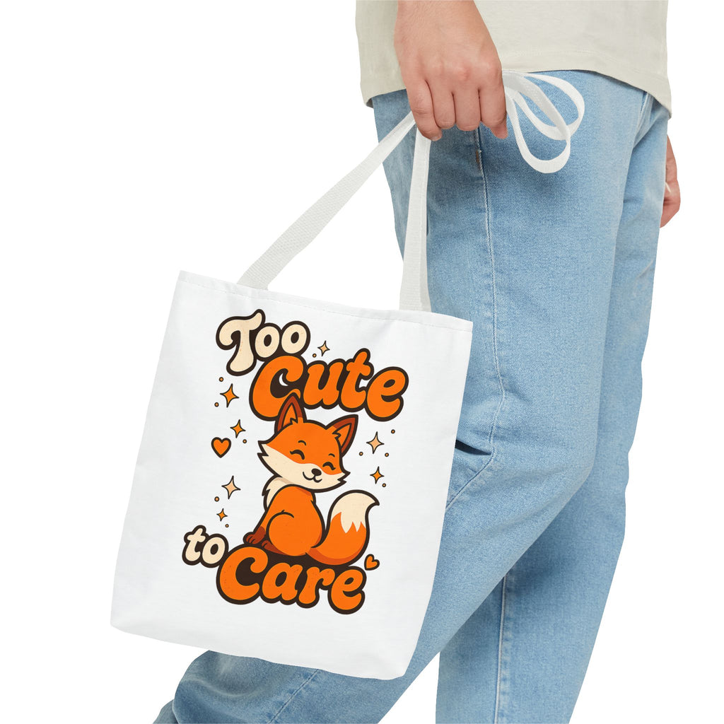Too Cute Too Care/Tote Bag (AOP)