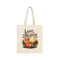 Leave a Little Mystery/Cotton Canvas Tote Bag