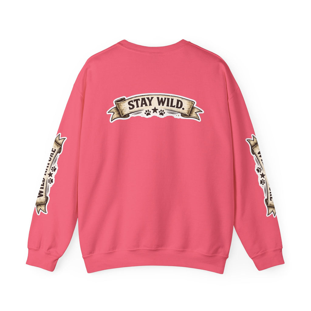 Calm Clever Untamed/Heavy Blend™ Crewneck Sweatshirt