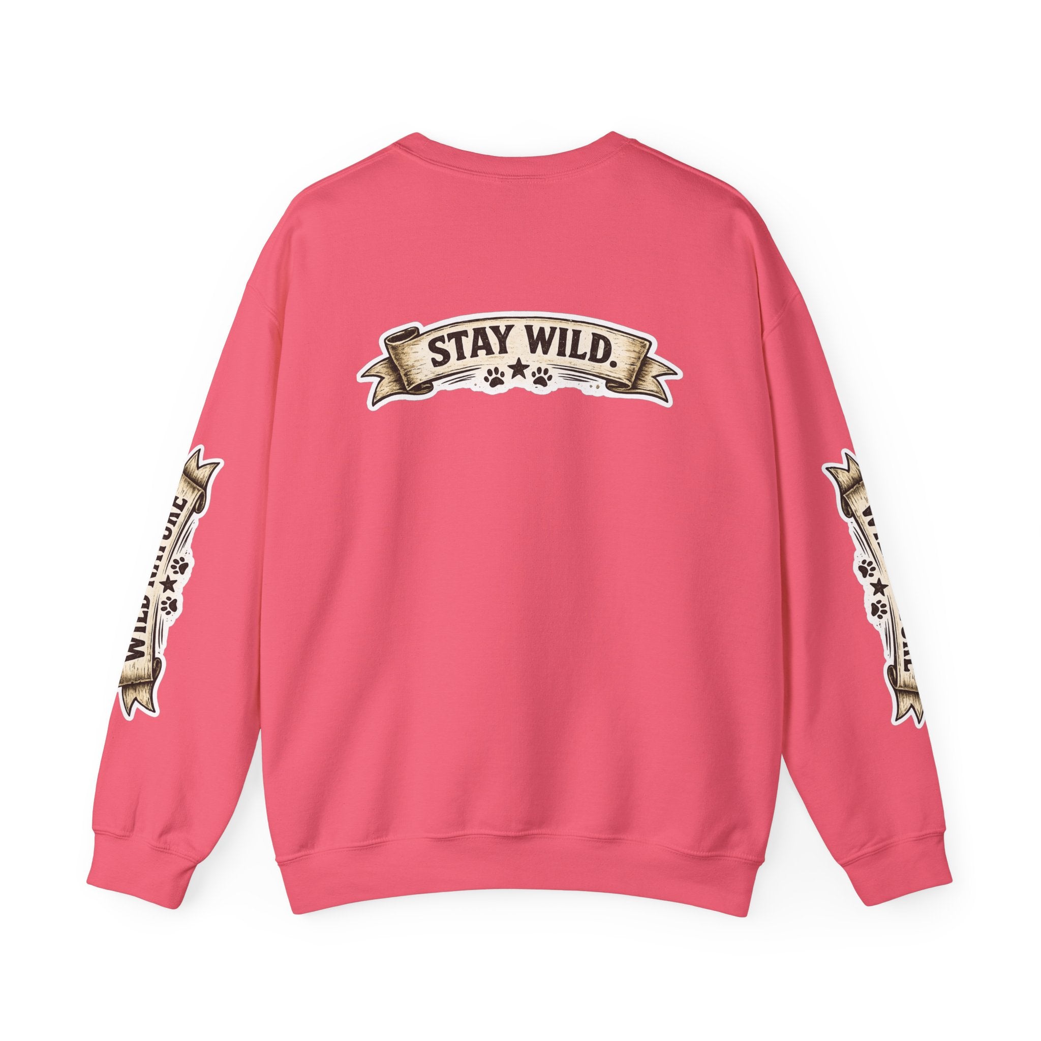 Calm Clever Untamed/Heavy Blend™ Crewneck Sweatshirt