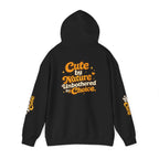 Too Cute To Care/Heavy Blend™ Hooded Sweatshirt