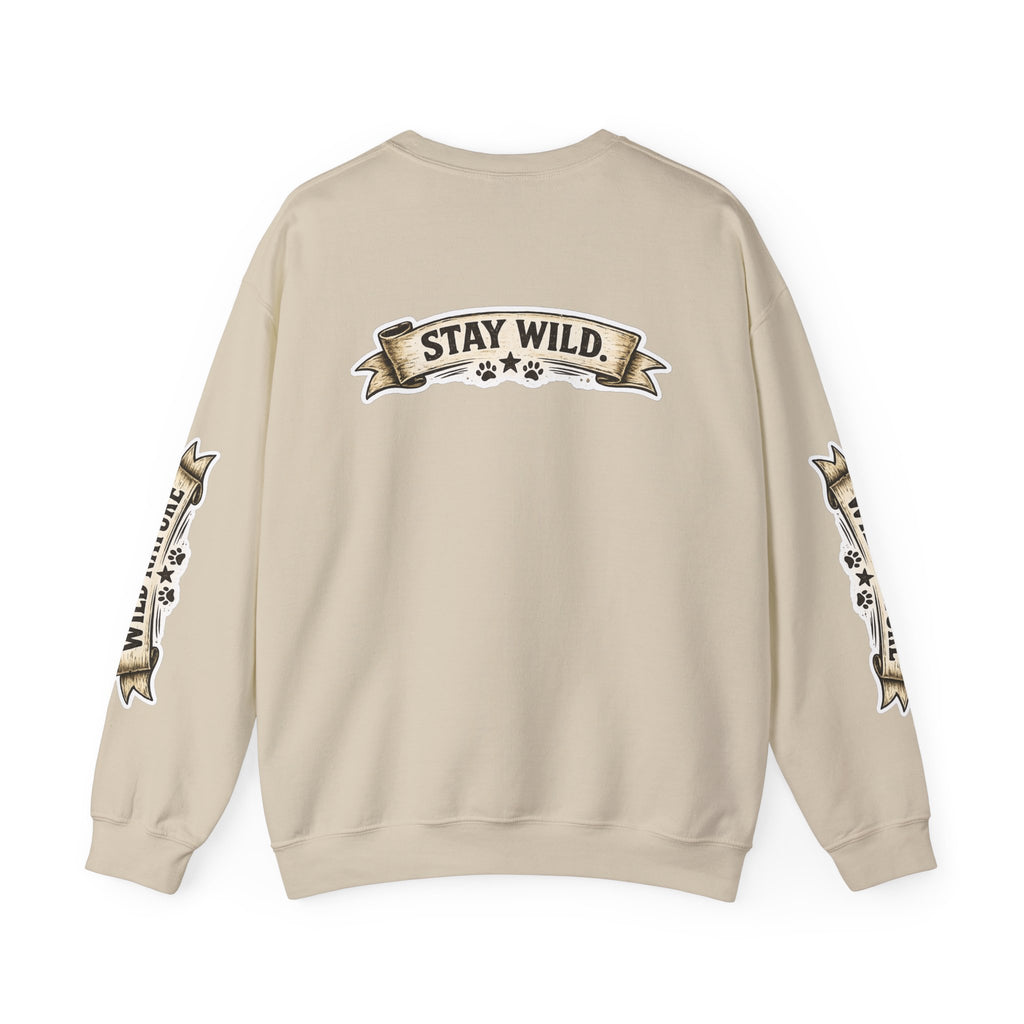 Calm Clever Untamed/Heavy Blend™ Crewneck Sweatshirt