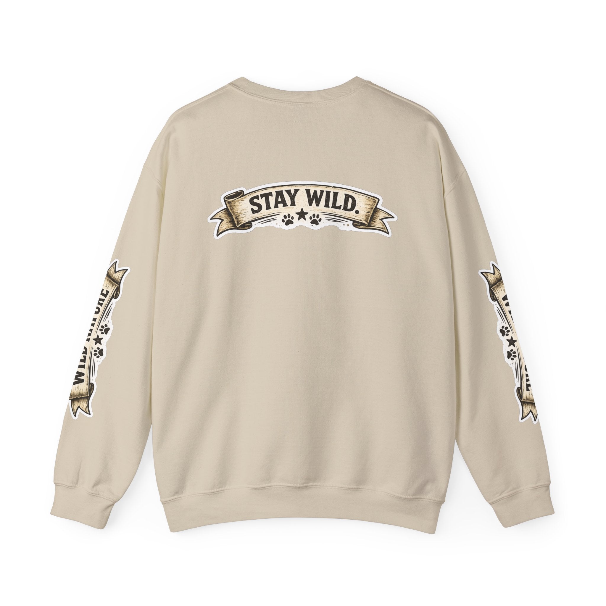 Calm Clever Untamed/Heavy Blend™ Crewneck Sweatshirt