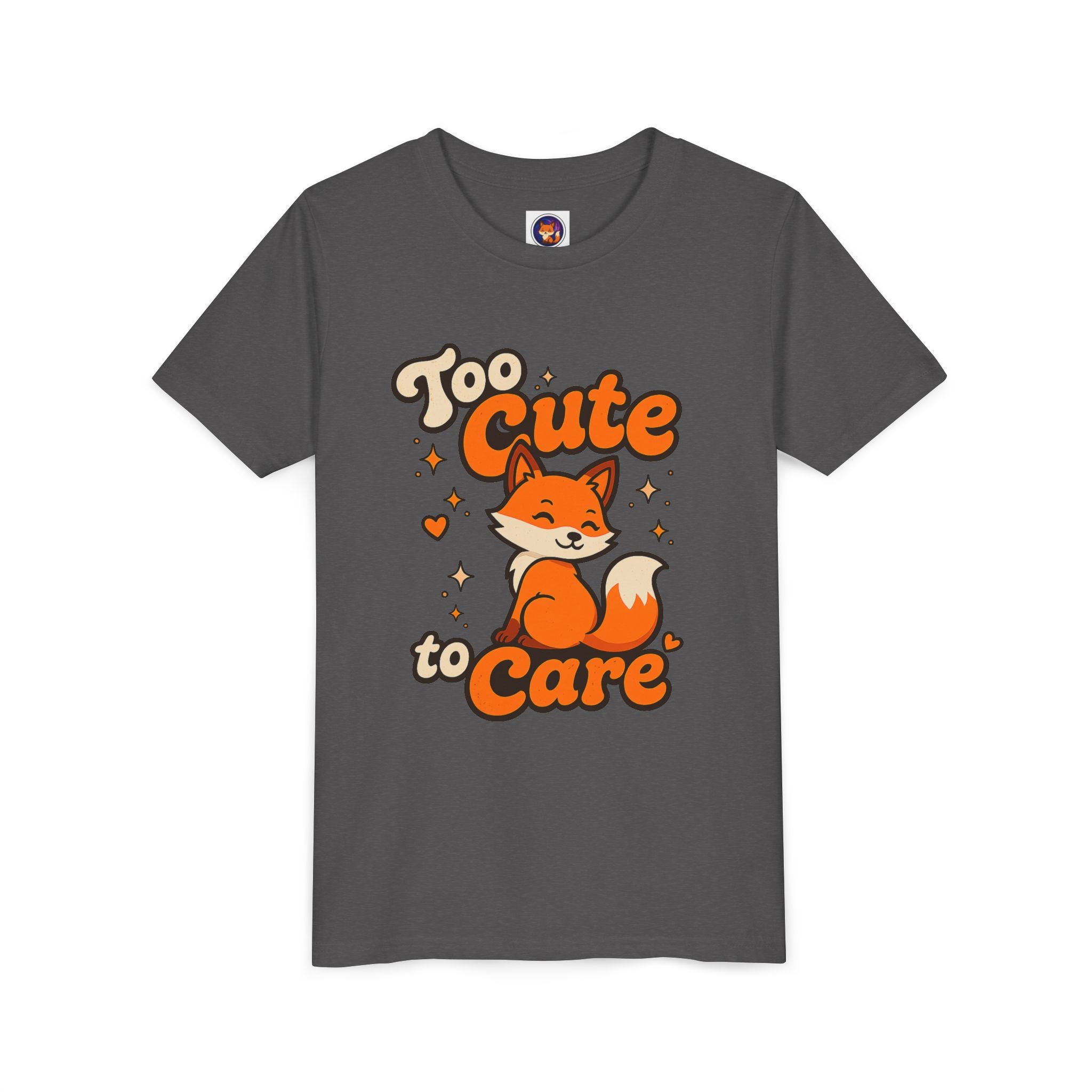 Too Cute To Care/Youth Short Sleeve Tee