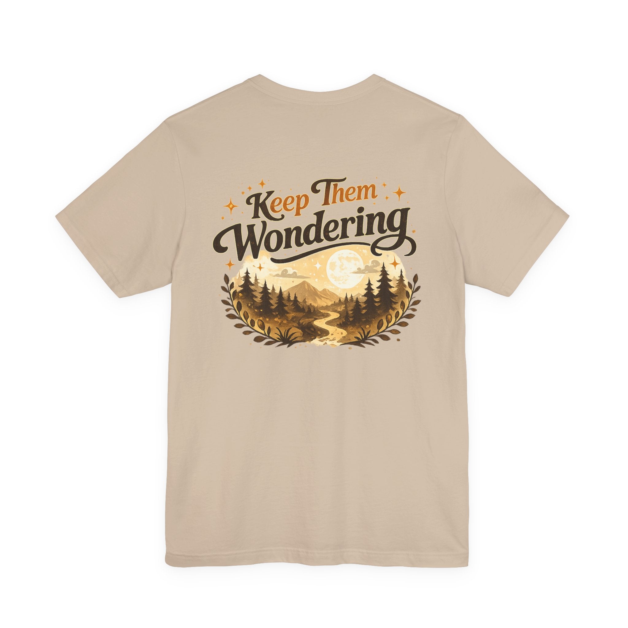 Leave A Little Mystery/Jersey Short Sleeve Tee