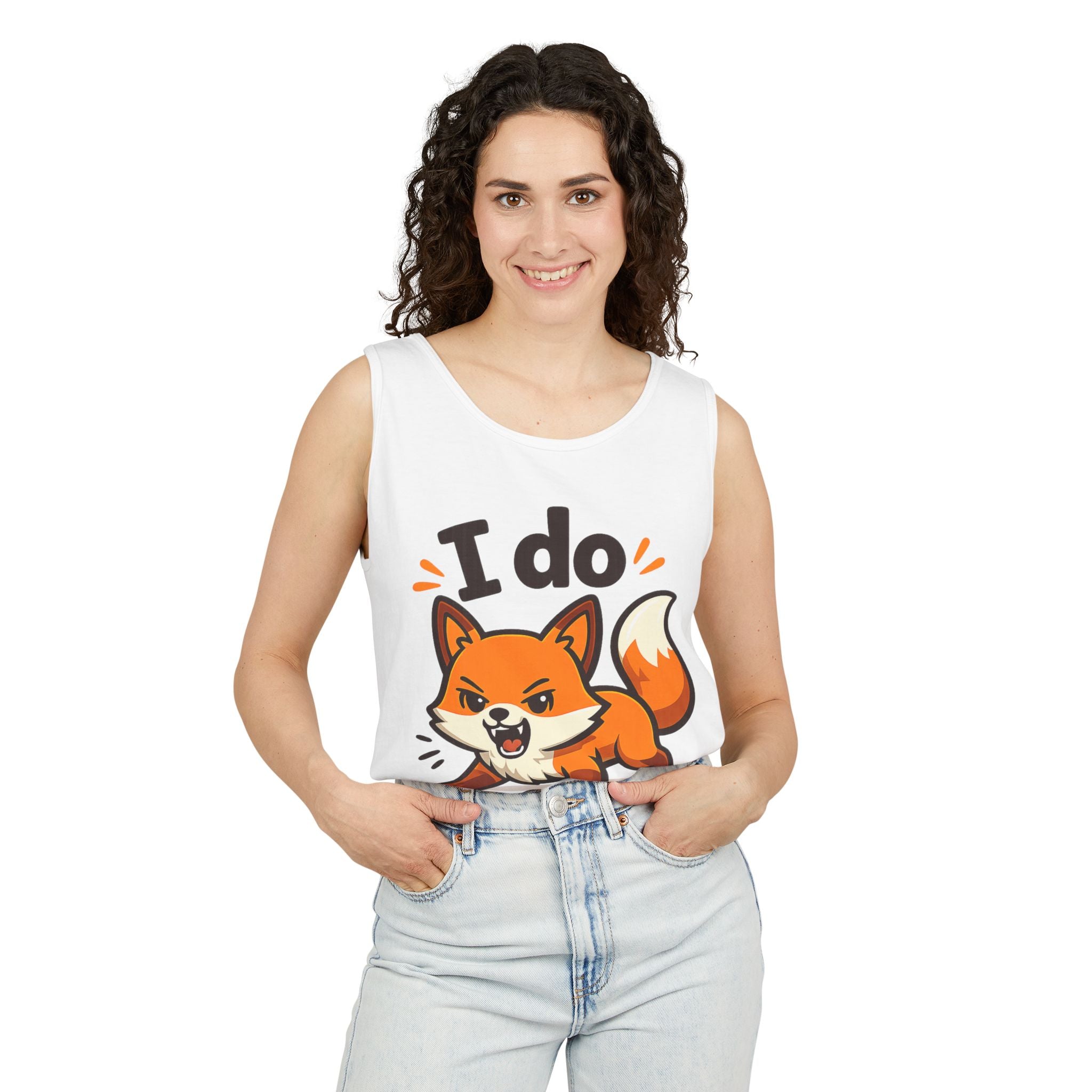 I Do Bite/Garment-Dyed Tank Top